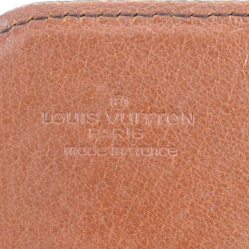 LOUIS VUITTON Authentic Brown Monogram Leather Shoulder Bag - Picture 10 of 10